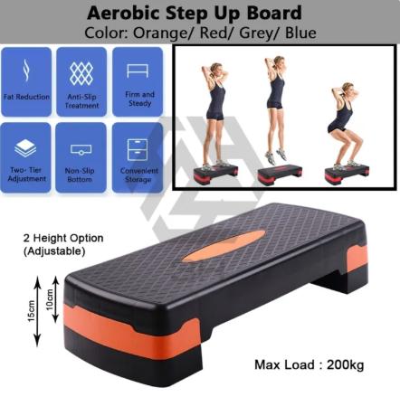 Bảng bước tập aerobic 3H có thể điều chỉnh cho tập luyện tại nhà