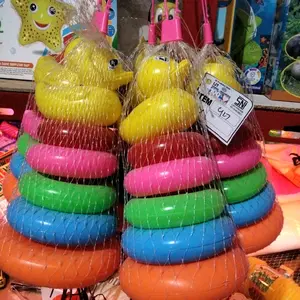 mainan anak donat susun bebek mainan motorik anak harga 1 pcs