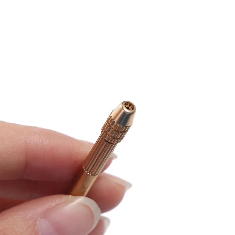 Dụng Cụ Móc Móc, 5 Cái / bộ, Kim Thông Gió, Tay Cầm Bằng Đồng, Kim Tóc Giả Ren Bền, Bộ Nối Tóc, Dụng Cụ Làm Tóc Giả Chắc Chắn, Thích Hợp Để Tự Làm 6