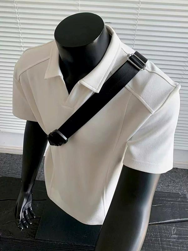 Áo Polo cổ V Slim Fit nữ nam đều mặc được, chất cotton mền mát, Nice Clothes