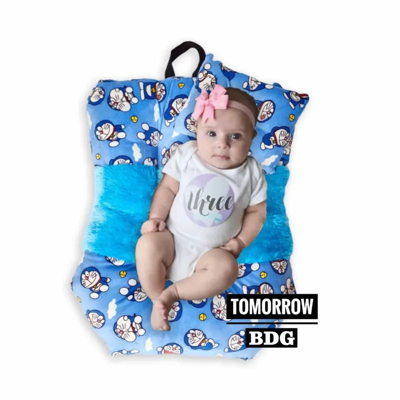 promo cuci gudang 12 12 sale Sofa Bayi / Baby Lounger Multifungsi 2ni1 Empuk 8