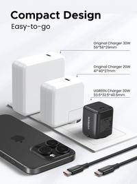 Gambar UGREEN GaN N Charger For Samsung iPhone 17 Series PD Type C Fast Charging 45w - 65052 45W GAN N BLACK dari Starcomp Solo Kota Surakarta 3 Tokopedia