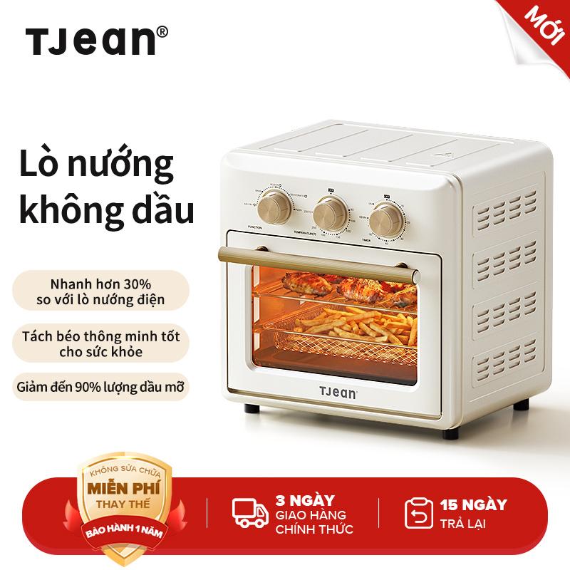 Lò Nướng Không Dầu TJean AirChef X1 | Ít Dầu Mỡ Hơn | Khí Nóng 360° | Thức Ăn Giòn Ngon, Tốt Cho Sức Khỏe