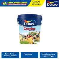 Gambar CATYLAC DULUX A912-888 PUTIH PAINT CAT TEMBOK EXTERIOR 25 KG Paint Pvc dari Tirta Bangunan Kota Depok 1 Tokopedia