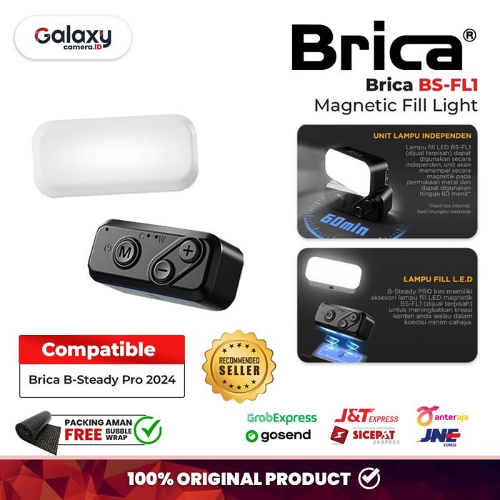 Gambar Brica Magnetic LED Fill Light For Brica B-Steady Pro 2024 Original dari Galaxy Camera Kota Tangerang Tokopedia