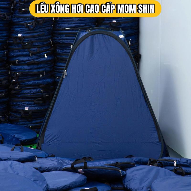 MOM SHIN | Lều Xông Hơi Chui Đầu | Loại 1 Chất Liệu Cao Cấp, Vải Dày Giữ Hơi Tốt, Độ Bền Cao, Khóa Kéo 2 Mặt, Phụ Kiện Xông Hơi Tại Nhà, Shop Mẹ Shin Min Gin, Vũ Phương Thảo