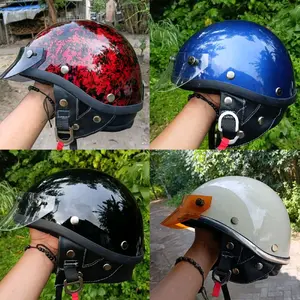 HELM CUSTOM MINI COOPER SHORTY FREE PED Mx700 Motor