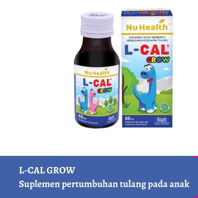 L-Cal Grow NU Health 60ML - Meningkatkan Tinggi Badan Anak 1