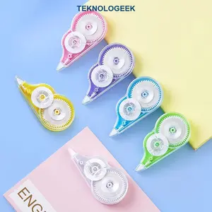 CORRECTION TAPE Tipe X KERTAS /Pita penghapus kantor siswa / pita koreksi /Tape Polos Serbaguna /Tulis Terang