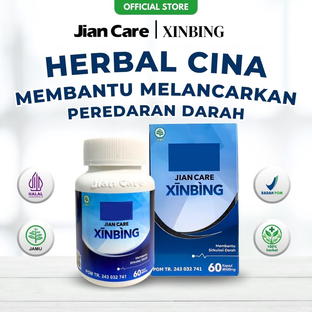 Jian Care Xinbing - Original BPOM Bantu Lancarkan Peredaran Daraha