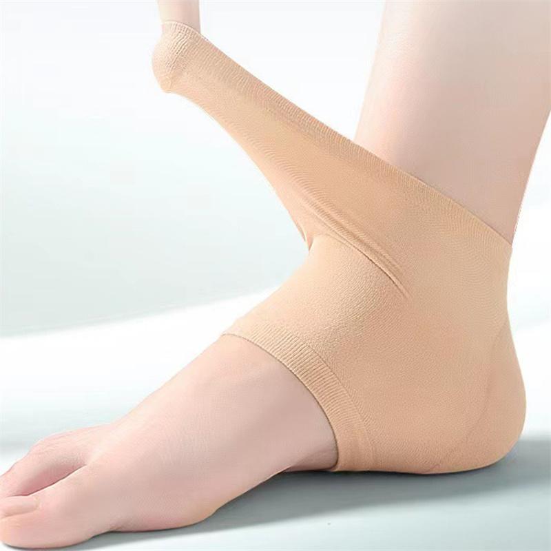 Product Introduction of AT 1Pair Heel Protective Cover Heels Socks Shoe Pads Unisex Socks 15