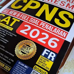 BUKU PATEN LOLOS TES CPNS 2026 (ALL NEW & FULL SOAL PENALARAN) Soft Cover