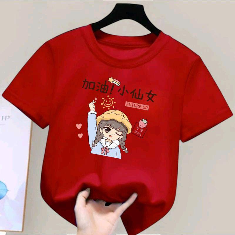 Atasan Anak Cewek Fashion Kaos Anak Perempuan 2