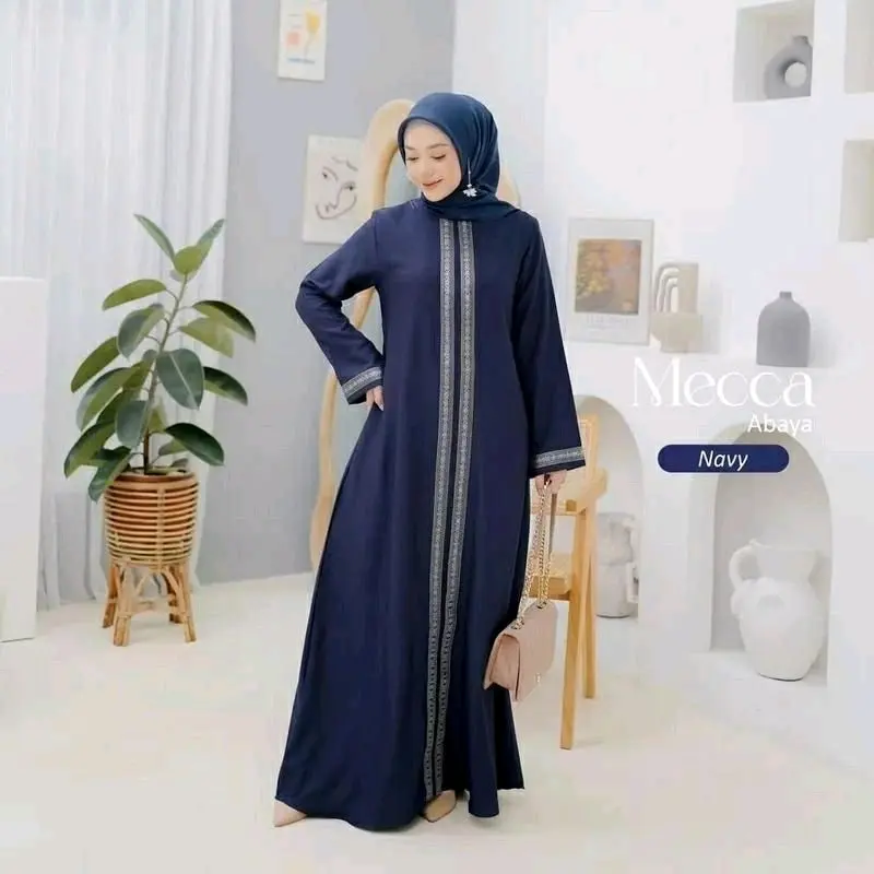 Gamis lebaran Abaya Dubai/Gamis Maxi Jumbo Abaya Renda FF Kekinian/Gamis mewah saudi abaya premium 7