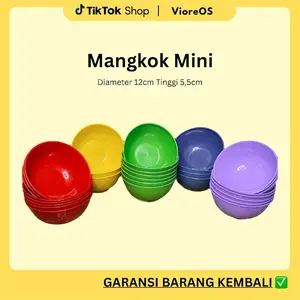 Mangkok mini untuk Bubur dan kuah dapat 12 pcs Viral Murah Langsung dari Pabrik VIOREE  Nasi