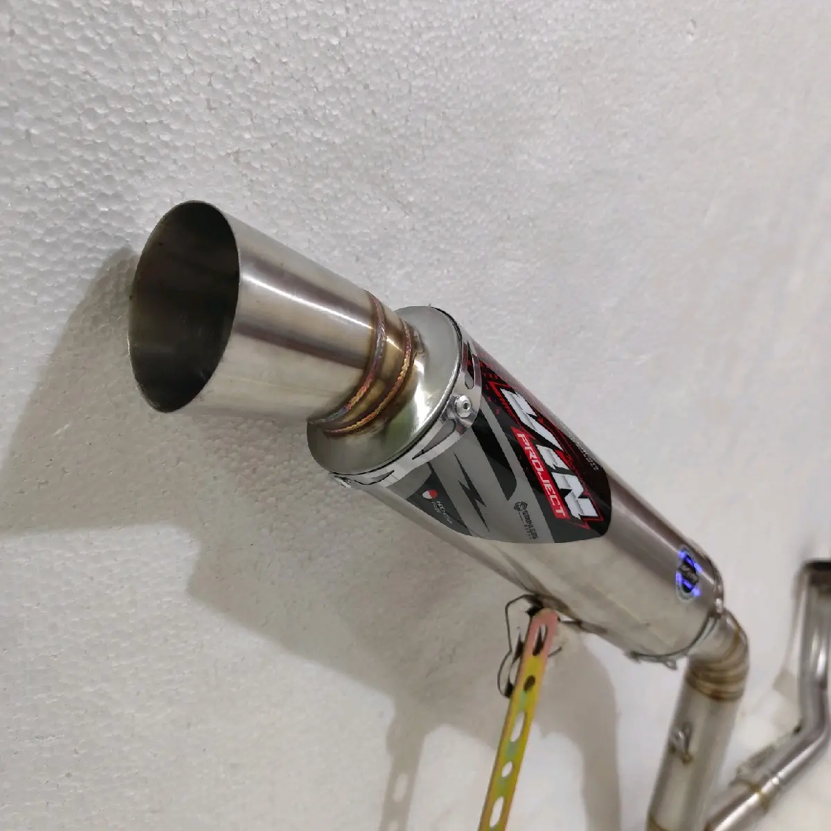 Knalpot Samlong Original Vin Project Stenlis Beat Vario 125 Vario 150 Pcx Nmax Aerox Sarbor Sarfull Terlaris Termurah Bracket Baud Baut Mesin Motor Motorcycle