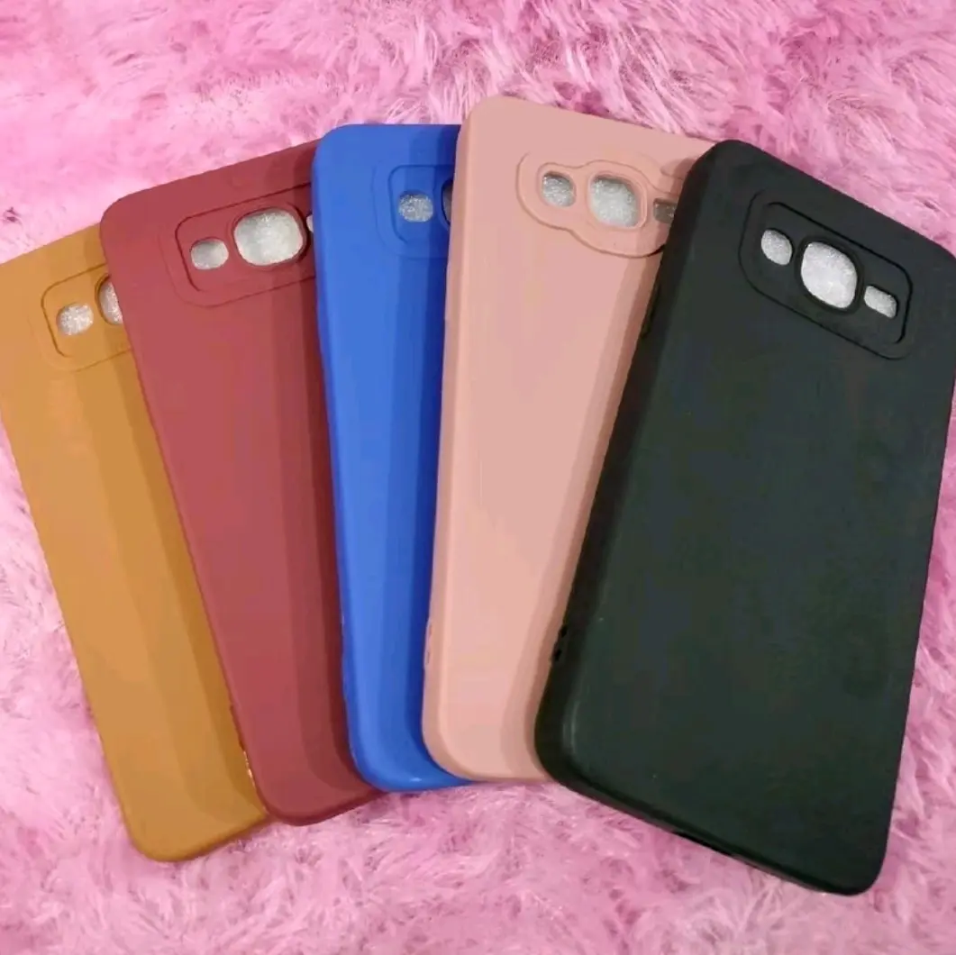 Softcase Casing Sam J7 2015 J7 Core Macaron Pro Camera