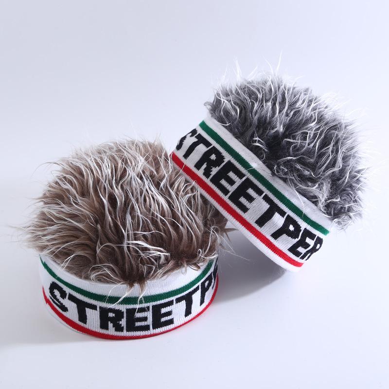 Mũ Tóc Giả, Phong Cách Hip Hop, Dành Cho Nam Và Nữ, Thời Trang Đường Phố Punk, Kẹp Tóc Mũ Đội Đầu Co Giãn, Thích Hợp Cho Bữa Tiệc, Mũ