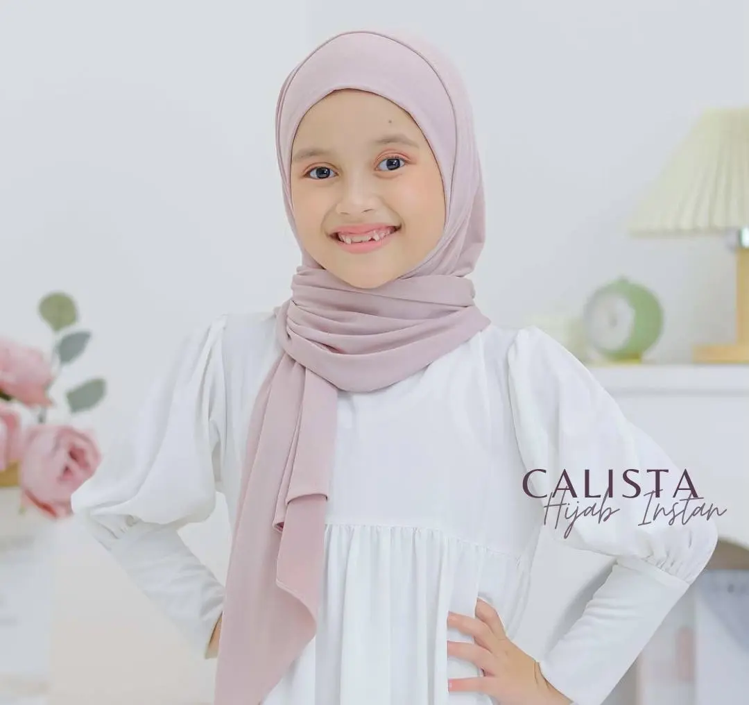 OTSUKIDS Calista hijab phasmina instan anak dan balita 3 tahun - 12 tahun ready stock - jilbab anak terbaru - kerudung instan anak sekolah mewah termurah kekinian