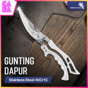 Gunting Dapur Potong Tulang Daging Ikan Chicken Duck Fish Bone Scissors K316