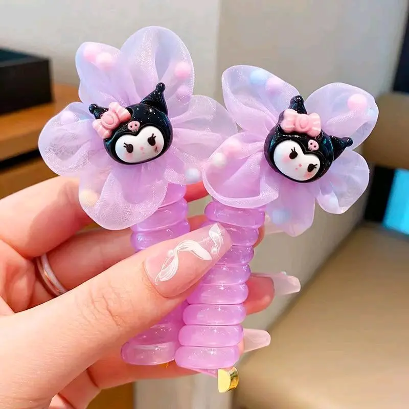 Aksesoris Rambut Anak Import Karet Ulir lucu cantik Fashion HARGA UNTUK 1PC Perempuan 7