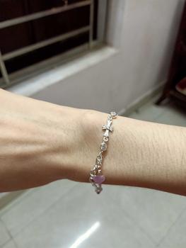 Product Review of Lắc tay nữ Thánh Giá bạc ta/ lắc tay Thánh Giá nữ bạc ta from T**y T**h 0