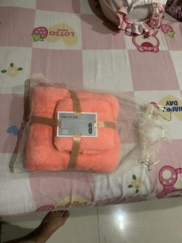 Product Review of Handuk Set 2in1 New Motif Polos And Handuk Mandi Dewasa from P**7 1