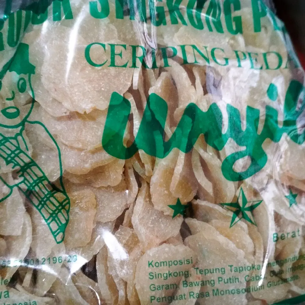 KRUPUK UNYIL PEDES @mbak_cheril