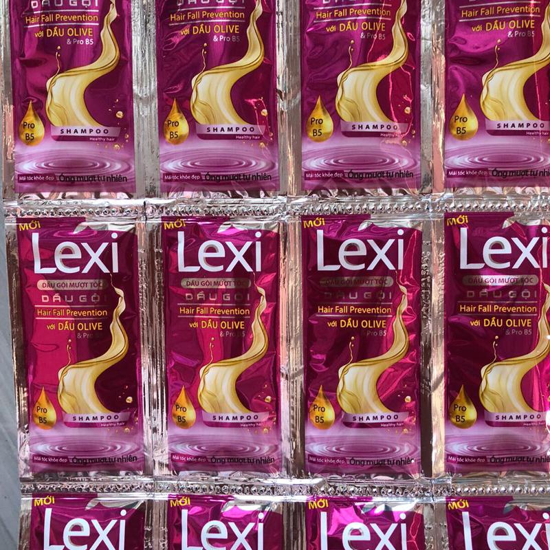 Combo 70 gói Dầu Gội Chống Rụng Tóc Lexi với Dầu Olive - Sản phẩm chăm sóc tóc…