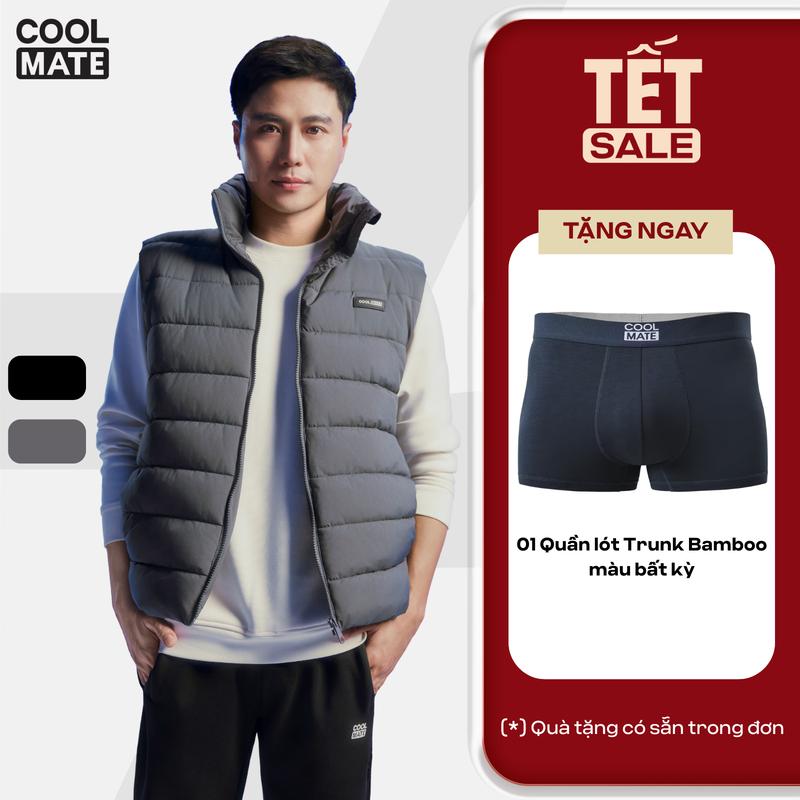   TẶNG 01 Quần lót Bamboo   NEW  Áo phao dày Ultrawarm Puffer Gile II Giữ ấm Cản gió tốt - FW25 - Coolmate 