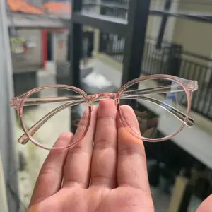 Kacamata Minus rabun Jauh Ukuran 0.50 Samapi 4.00 Free Box dan Lap Unisex Sunglasses Vintage Wanita Pria Plastik Eyewear