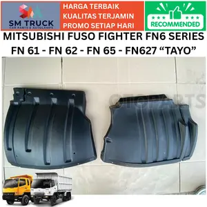 TAHANAN SEKOP LUMPUR MUDGUARD SPLASHBOARD SPAKBOR RODA DEPAN FUSO FIGHTER X FN 61 FN62 65 TAYO FN627 250PS