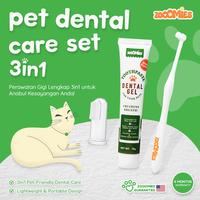 Gambar Zooomies Pet Dental Care Set – Set For Teeth 3in 1 dari Zooomies Kota Administrasi Jakarta Timur 1 Tokopedia