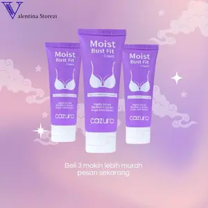 Paket Hemat ( TRIPLE PACK ) 3 Pcs - Cazura Moist Bust Fit Cream Original