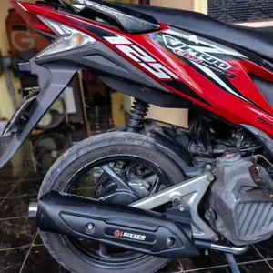 Knalpot Vario 125cc KZR/Bohlam Sarful Standar Racing Bass Adem Original Sixxer Motorcycle
