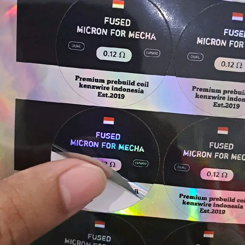 all varian stiker vinyl hologram kenzwire premium USA 4