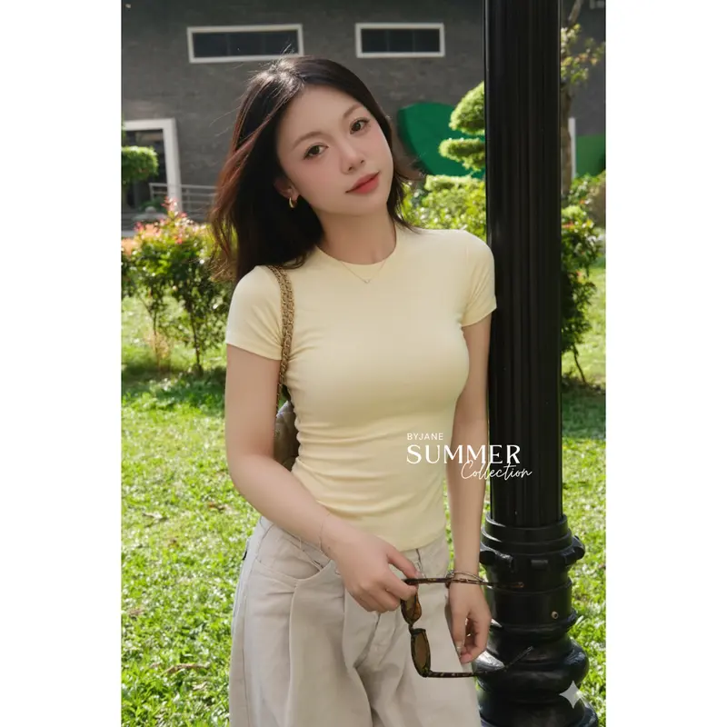 [ MÀU MỚI ] Áo Thắt Eo Ôm Body BYJANE Chất Thun Mịn Co Dãn 4 Chiều Women S M L XL XXL - 315 | BigBuy360 - bigbuy360.vn