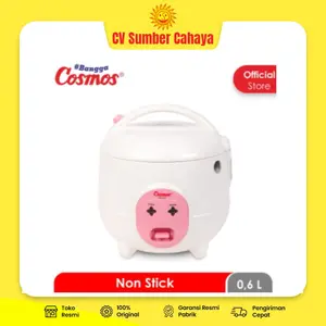 Cosmos Rice Cooker Magicom Mini 0.6 Liter 3in1 CRJ-101 0.6L GARANSI