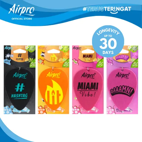 Airpro Paper Series Pengharum Mobil Gantung / Parfum Mobil Gantung