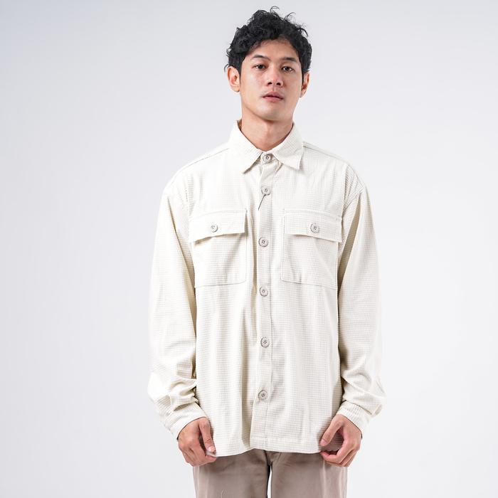 Gambar House of Smith Work Jacket Cord Cubic Jacket Bw - Jaket Pria dari HOUSE OF SMITH Kab. Bandung Tokopedia