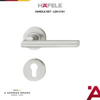Gambar Hafele LDH 2181 Gagang Kunci Pintu/Pintu Rumah Satin Stainless Steel 304 - Pegangan Pintu Set Model Kekinian Handle Lock Door Premium Bedroom Living Room dari HAFELE Kota Bekasi 3 Tokopedia