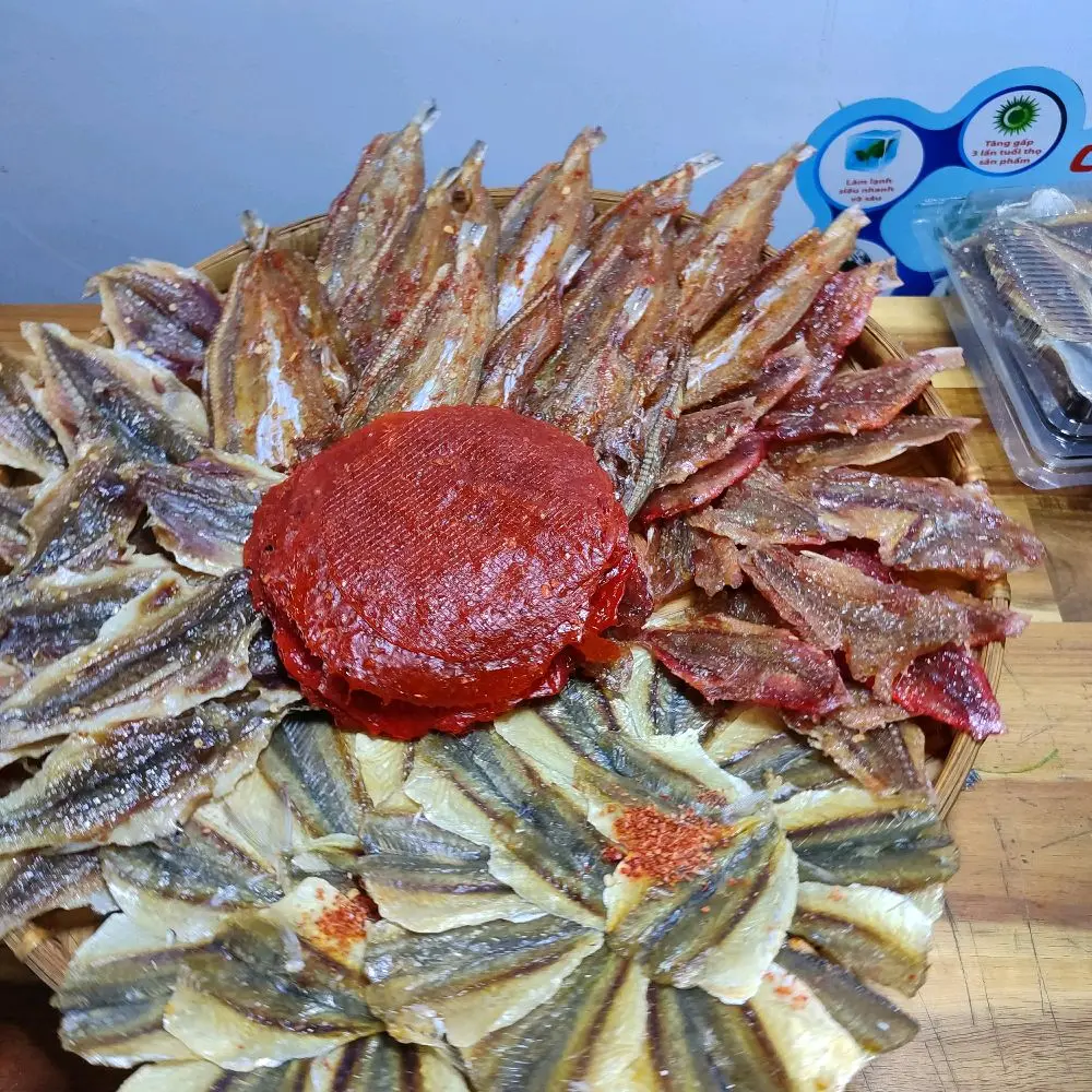 Combo 1kg khô 155k gồm khô cá mối nhỏ, khô chỉ vàng, cá phèn tẩm, cá đỏ, đù xẻ Snack Ăn Vặt Food