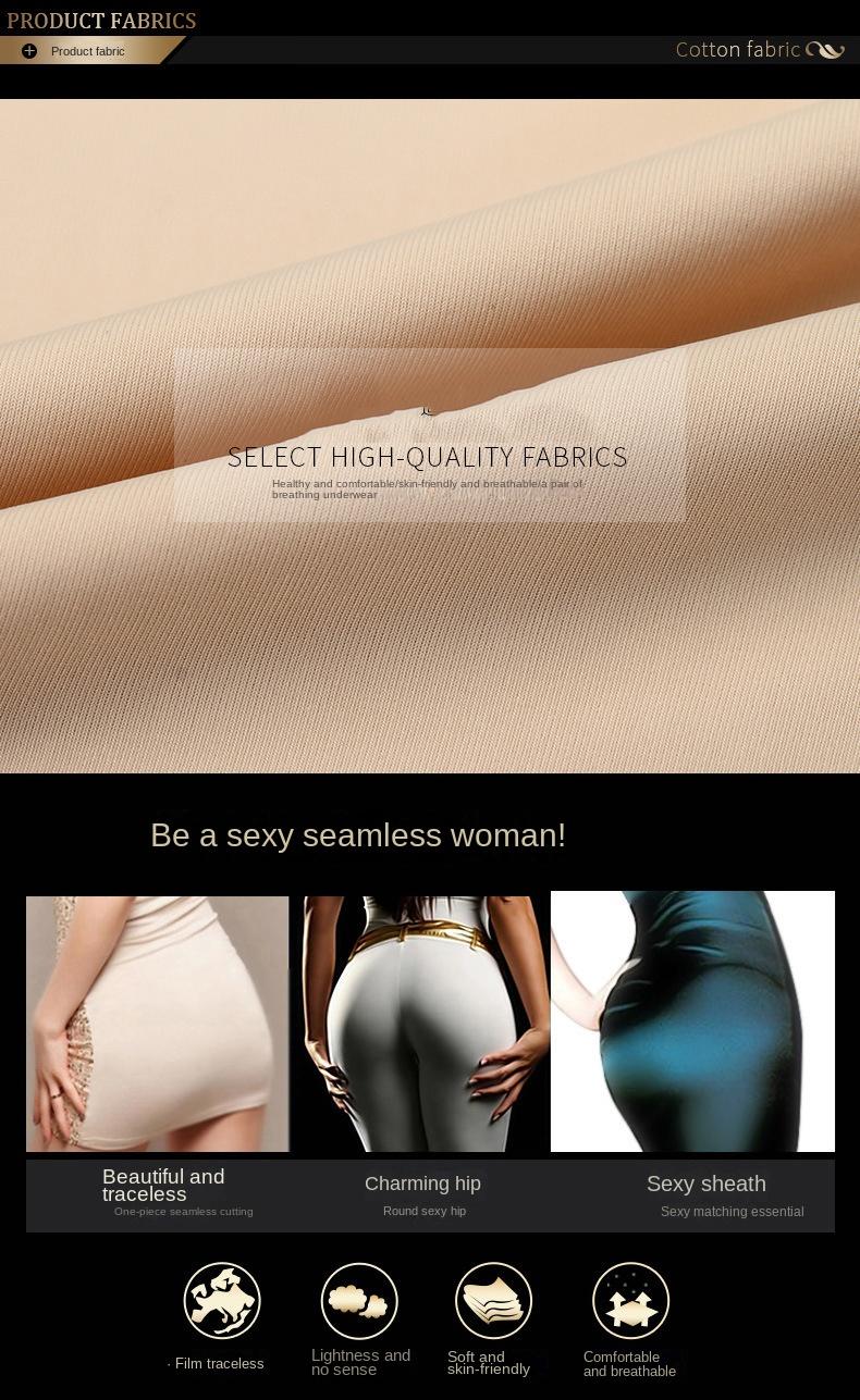 Product Introduction of [👗Women's Wear] New One-Piece Seamless Underwear for Women Ice Silk Mid-Rise Sexy Ladies Panties Women Large Size Women's Underwear 810 Womenswear Lady Comfort Innerwear Bridal Basic Minimalist 3