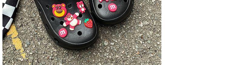 Product Introduction of Shoes Women's Slippers Popular Personalized Thick-Soled Slippers Men's Outerwear 2023 New Baotou Sandals Sandals Beach Shitting Feeling Men's Sandals Slippers 12