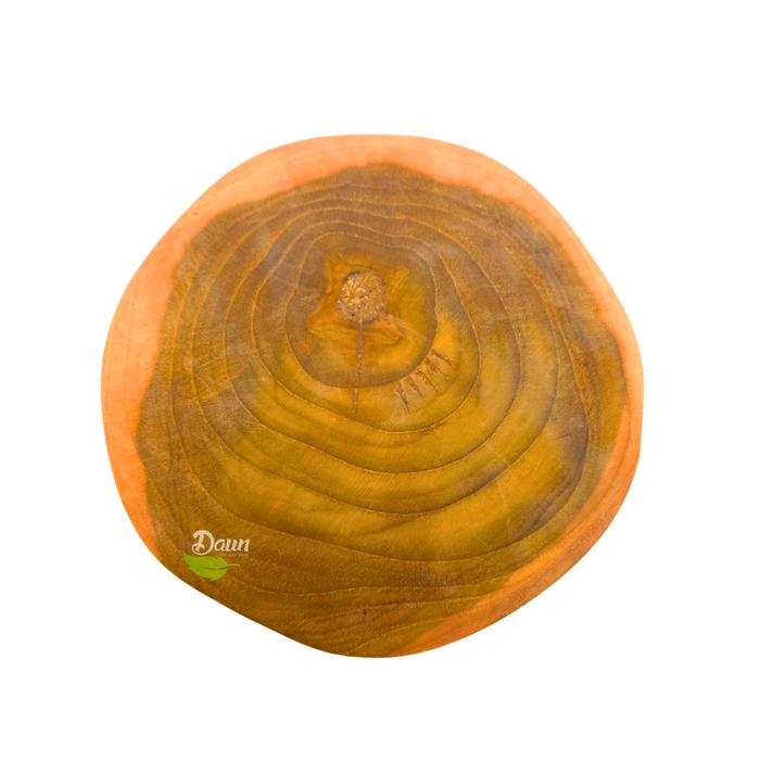 Gambar Tatakan Gelas Jati | Wooden Coaster dari Daun The Gift Shop Kab. Badung Tokopedia