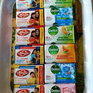 (12 Pcs) Sabun Lifebuoy 60gr + Dettol 60gr