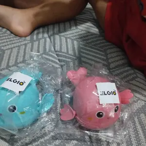 Mainan Mandi Bayi Swimming Bath Toys Turtle Kura Kura Paus Berenang