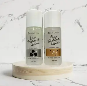 MS GLOW- Deep Treatment Mini Centella & DTE Salmon DNA- 30ml nia  copen wajah normal perawatan jerawat byebye Essence