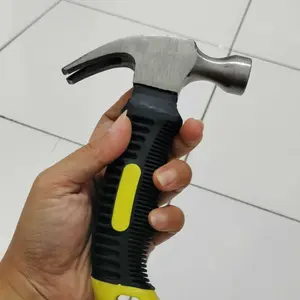 Palu Cakar MINI Pegangan Terisolasi Palu Cakar Kecil Portabel  Karbon Tinggi Multifungsi martil baja asli