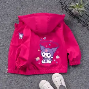 jaket anak perempuan dan laki-laki, jaket bergambar kuromi lucu ,jaket Hoodie,jaket motor ,jaket jalan jalan Fashion